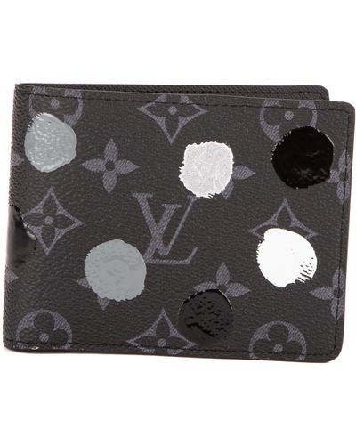 Louis Vuitton x Yayoi Kusama Coin Card Holder Monogram Eclipse