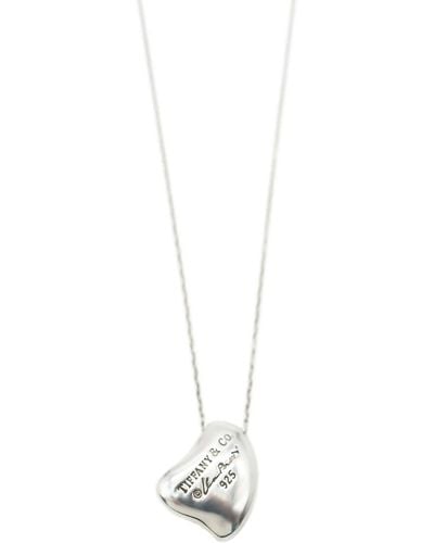 Tiffany & Co. Elsa Peretti Small Full Heart Pendant - White