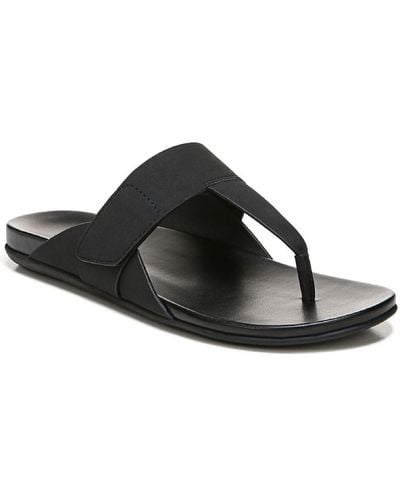 Naturalizer Genn-twirl Open Toe Slip On Slide Sandals - Black