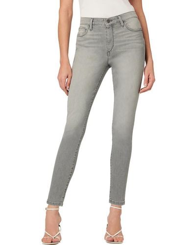 Joe's Jeans High-rise Ankle Skinny Jeans - Gray