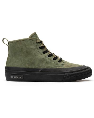 Seavees Mariners Boot In Burnt Olive - Green