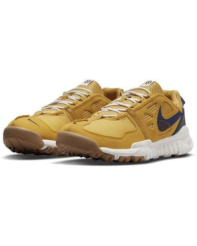 Nike Free Terra Vista Cz1757-700 Next Nature Goldtone Running Shoes Dc210 - Yellow