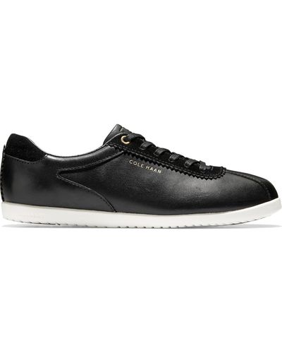Cole Haan Grandpro Turf Leather Fitness Sneakers - Black
