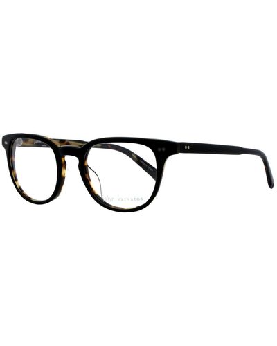 John Varvatos Sqaure Eyeglasses V205 Black/tortoise 49mm 205