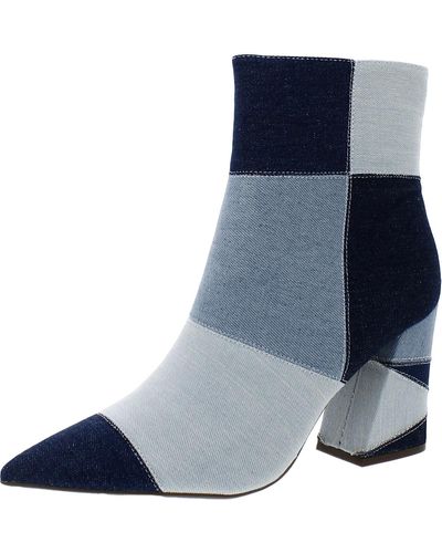 Madden Girl Cody-p Ankle Boots - Blue
