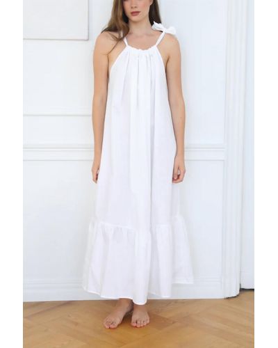 Monica Nera Belinda Dress - White