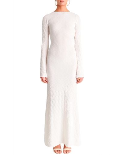 Ronny Kobo Lanora Dress - White