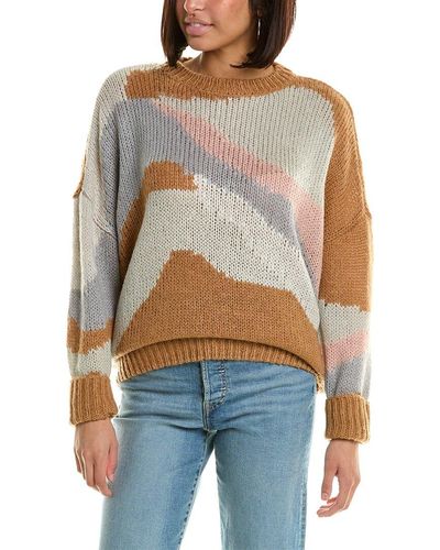 Saltwater Luxe Wool & Mohair-blend Sweater - Gray