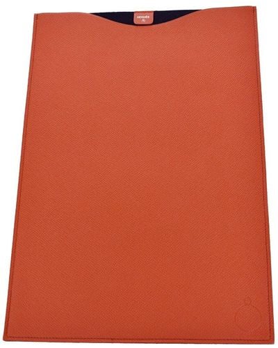 Hermès Garden Party Leather Wallet (pre-owned) - Orange