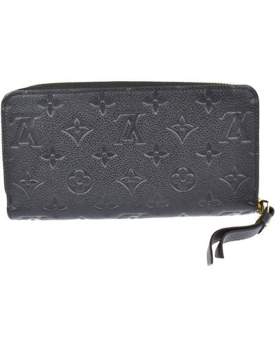 Louis Vuitton Portefeuille Zippy Leather Wallet (pre-owned) - Gray