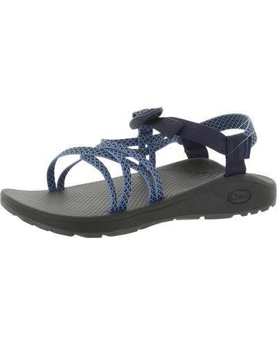 Chaco Ankle Summer Strappy Sandals - Blue