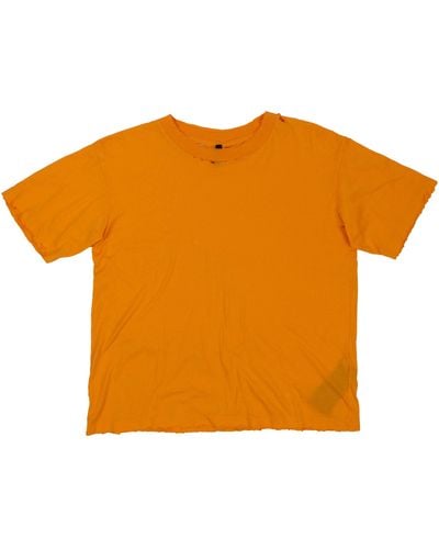 Unravel Project Short Sleeve Jersey Skate T-shirt - Orange