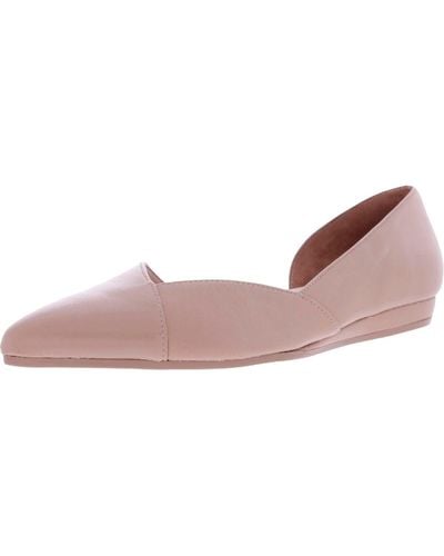 Naturalizer Karla Leather Pointed Toe D'orsay - Pink