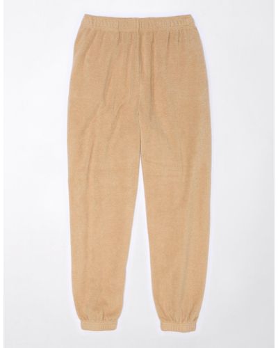 American Eagle Outfitters Ae Reverse Fleece baggy jogger - Natural