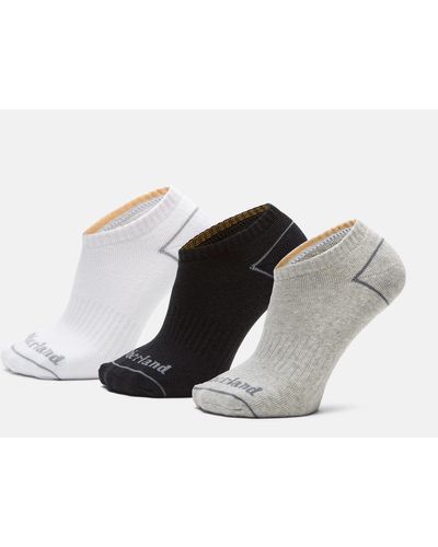 Timberland 3-pack Bowden No-show Sock - Black