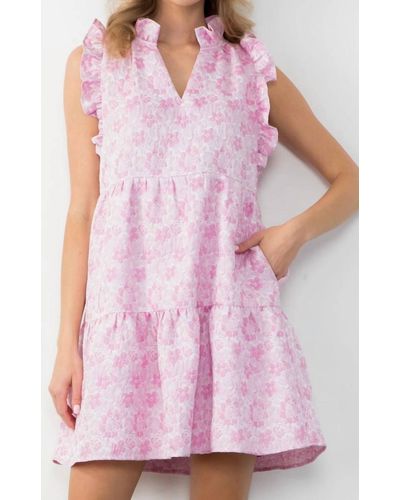 Thml Floral Dress - Pink