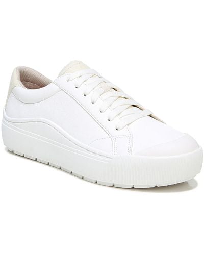 Dr. Scholls Time Off Padded Insole Low Top Athletic And Training Shoes - White