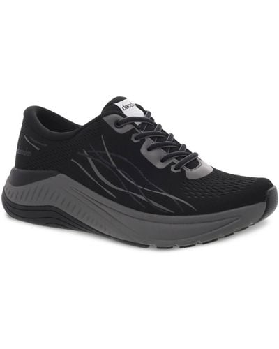 Dansko Pace Mesh Walking Shoes - Medium Width - Black