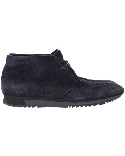 Prada Lace-up Boots - Blue