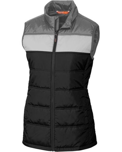 Cutter & Buck Cbuk Ladies' Thaw Insulated Packable Vest - Black