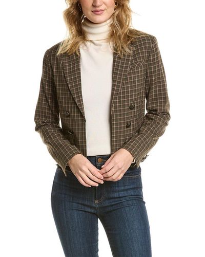 Vince Camuto Double-breasted Blazer - Brown
