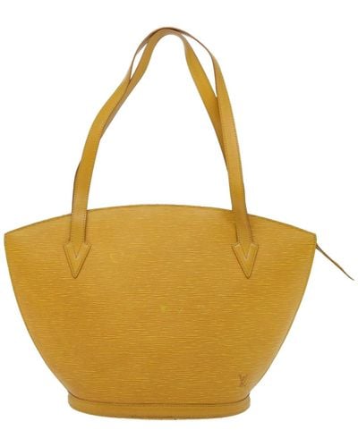 Louis Vuitton Saint Jacques Leather Shoulder Bag (pre-owned) - Yellow