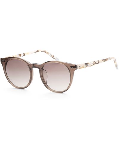 Calvin Klein 50mm Brown Sunglasses Ck4347sa-201 - Natural