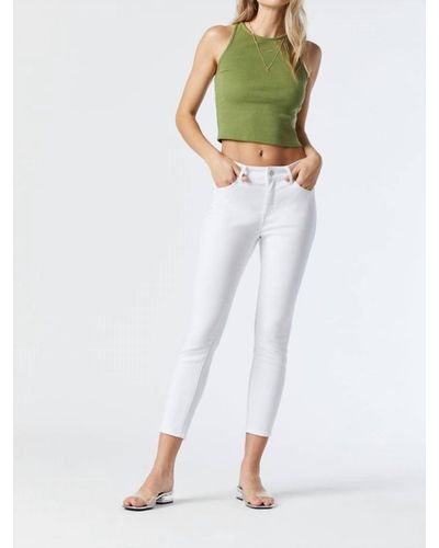 Mavi Tess Skinny Jeans - White
