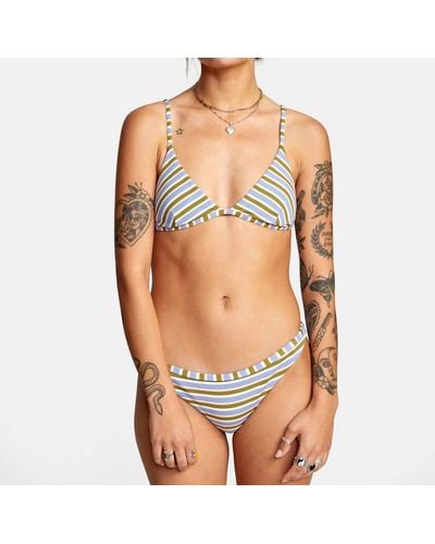 RVCA Women's Swimsuit, Binded Cheeky One Piece/Multi, Small