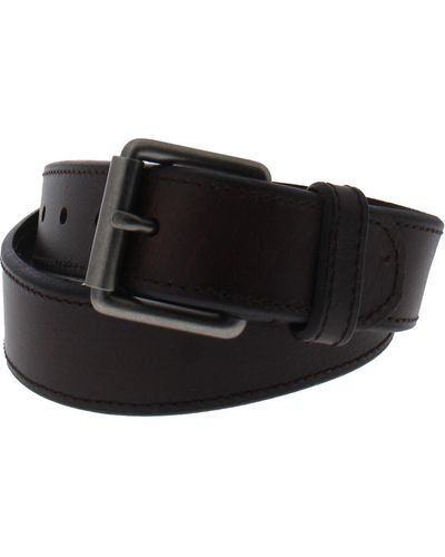 Levi's Leather Fashion Dress Belt - Black