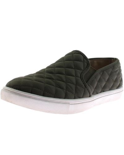 Steve Madden Ecntrcqt Quilted Slip-on Fashion Sneakers - Black