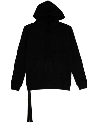 Unravel Project Faded Logo Oversized Hoodie - Black
