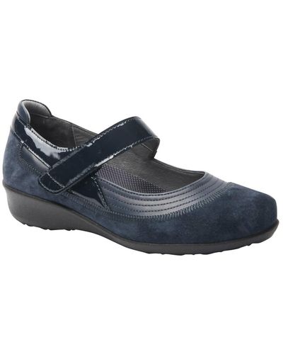 Drew Genoa Casual Shoes - Extra Wide Width - Blue