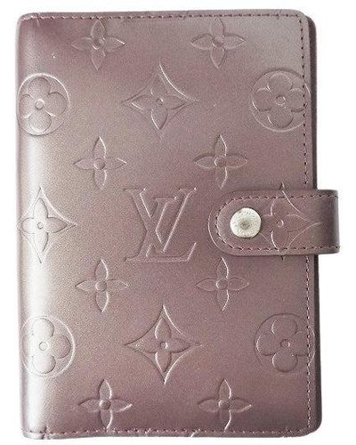 Used Louis Vuitton agenda pm / WALLET - LEATHER