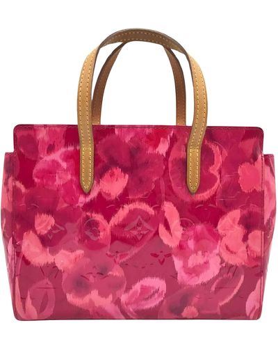 Louis Vuitton Catalina Patent Leather Tote Bag (pre-owned) - Pink