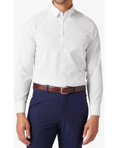 Mizzen+Main Leeward Longsleeve Dress Shirt - White