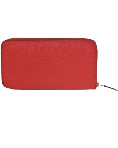Hermès Azap Leather Wallet (pre-owned) - Red