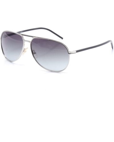Dior Teardrop Sunglasses Silver - Metallic