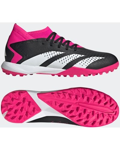 adidas Predator Accuracy.3 Laceless Turf Boots - Pink