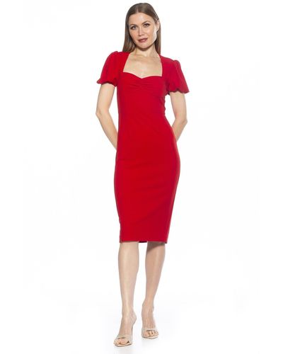 Alexia Admor Micaela Dress - Red