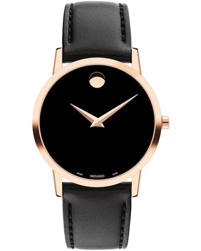 Movado Classic Dial Watch - Black