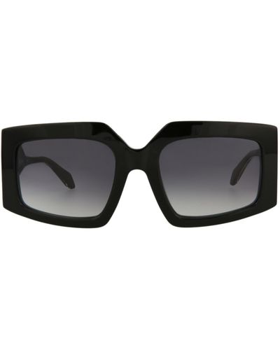 Just Cavalli Square-frame Acetate Sunglasses - Black