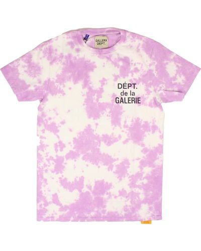 GALLERY DEPT. Tie Dye T-shirt - Pink