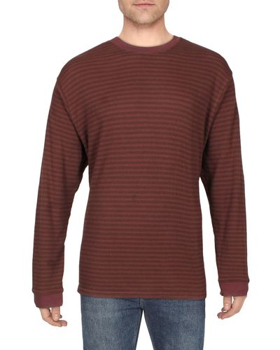 Levi's Striped Thermal T-shirt - Purple