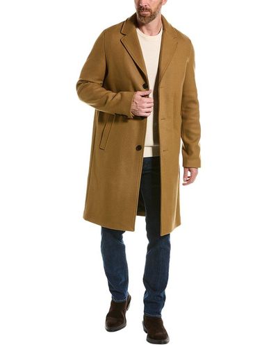 The Kooples Wool-blend Trench Coat - Natural