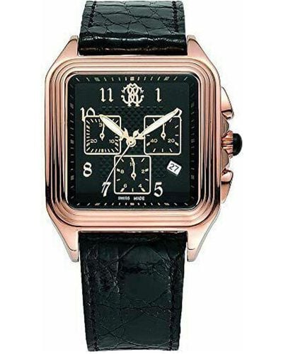 Roberto Cavalli Classic Dial Watch - Black