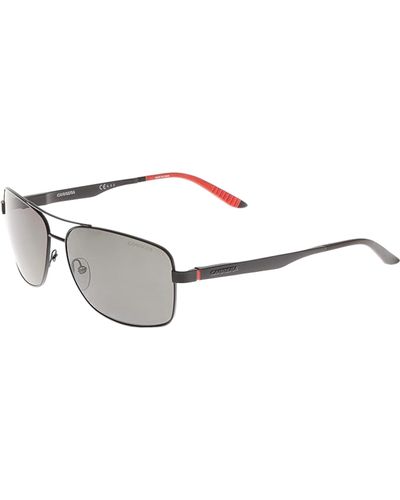 Carrera 8014/s Dark Ruthenium Gray Polarized Sunglasses - Black