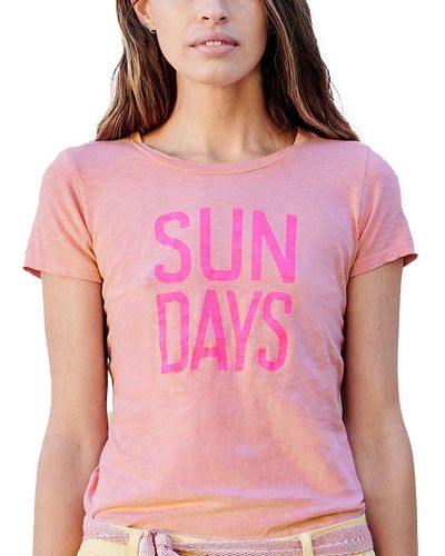 Sundry Sundays Boy T-shirt - Pink