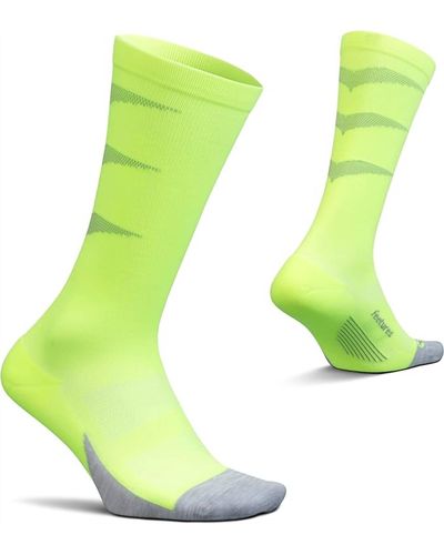 Feetures Graduated Compression Socks Light Cushion (knee High) - Green