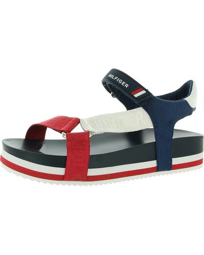 Tommy Hilfiger Flat sandals for Women | Online Sale up to 47% off | Lyst